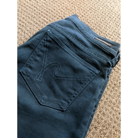 Ava Low-Rise Brushed Cotton Jeans (straight leg) - Picture 4 of 10